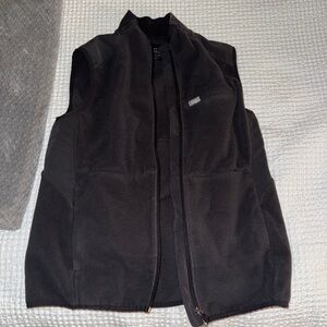 Figs Charcoal Fleece Vest